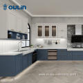 wooden kitchen set cabinets blue furniture cabinet designs